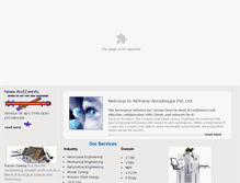 Tablet Screenshot of airframeaerodesigns.com
